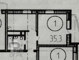 Купить 1-комнатную квартиру, №386286