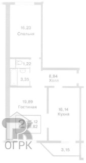 Купить 2-комнатную квартиру, №311133