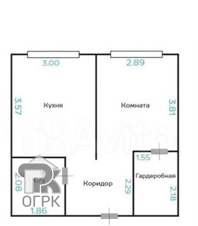 Купить 1-комнатную квартиру, №389562