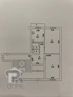 Купить 2-комнатную квартиру, №392474