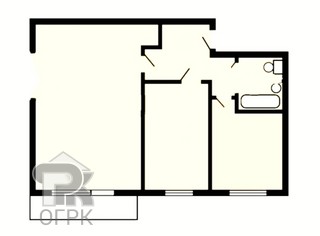 Купить 2-комнатную квартиру, №388708