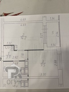 Купить 1-комнатную квартиру, №388081