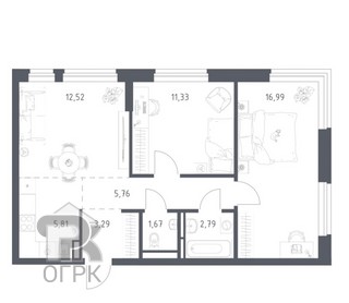 Купить 2-комнатную квартиру, №387653