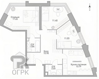 Купить 3-комнатную квартиру, №370217