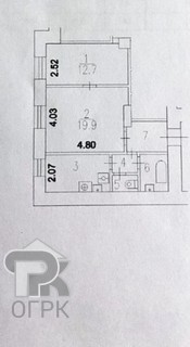 Купить 2-комнатную квартиру, №390907