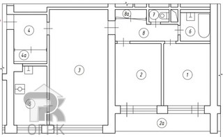 Купить 3-комнатную квартиру, №388038