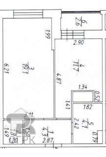 Купить 1-комнатную квартиру, №388621