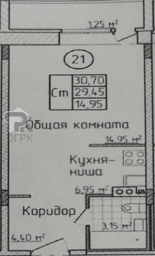 Купить студию, №385288