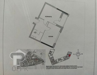 Купить 1-комнатную квартиру, №388589